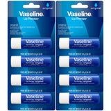 Vaseline Lip Therapy Original 8-Pack – Child-Friendly Lip Care for Backpacks, Shared Nursery Vanity Essential