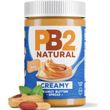 PB2 Natural Creamy Peanut Butter – Clean-Label Pantry Essential for Less-Is-More Home Kitchens, Allulose Sweetened