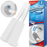 Vacplus Pumice Toilet Scrubber - Odorless Bathroom Cleaning Tool for Allergy-Prone Users, Chemical-Free Stain Removal