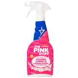 The Pink Stuff Miracle Foaming Carpet & Upholstery Stain Remover for Kids' Room Juice Stains, Rhubarb-Scented Deep Foam