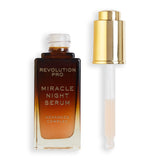 Revolution Pro Miracle Night Rescue Serum Advanced Complex, Elegant Nighttime Skin Plumping Serum for Refined Home Spa Settings