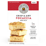 King Arthur Baking Company Focaccia Mix Kit – Weekend Activity for Children 11 and Up, Forgiving Yeast Recipe