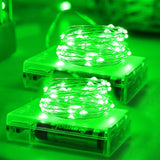 Brightever LED String Lights – Clean Scandi Shelf Styling, Battery Operated Twinkle Lights 2 Pack 33FT