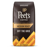 Peet's Coffee Off the Grid Medium Roast – Calming Drip Coffee Ritual with Milk Chocolate and Almond Butter Notes