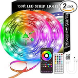 LuminNest LED Strip Lights – Subtle Color Changing Accent for Neutral Spaces, Easy 3M Install