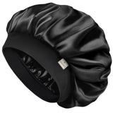 YANIBEST Lightweight Satin Bonnet for Natural Hair – Evening Wind Down Hair Ritual, Double Layer Unisex Sleep Cap