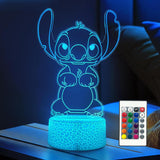 3D Optical Illusion Night Light – Christmas Stocking Stuffer and Birthday Gift for 5 Year Old Children