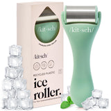 Kitsch Cooling Face Roller – Stainless Steel Eye Roller for Tension Relief, Mindful Skincare, and Bedroom Nightstand Rituals