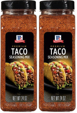 McCormick Premium Taco Seasoning Mix, 24 oz – No Artificial Flavors Bulk Spice for Healthy Meal Prep