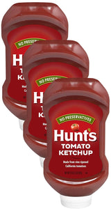 Hunt's Tomato Ketchup Squeeze Bottle – Patio-Ready Dipping Sauce for Fries and Burgers on the Grill