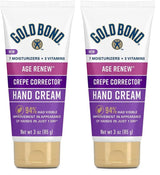 Gold Bond Age Renew Crepe Corrector Hand Cream – Simple Daily Hand Treatment with Clean Ingredient Focus