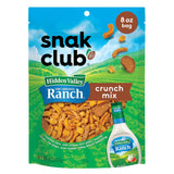 Snak Club Ranch Crunch – Low-Distraction Workstation Snack That Stays Fresh Between Sessions, 8 oz Bag