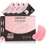 BRAND Hyaluronic Eye Mask Collection – High-End Skincare Gift with Elegant Gold Accents for the Discerning Woman