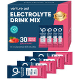 Venture Pal Sugar Free Electrolyte Packets – Pocket Size Hydration for Day Hikes, Festivals and Travel Days