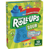 Fruit Roll-Ups Sour Fruit Snacks – Picnic Basket Treat for Outings, 30-Count Bulk Variety Pack