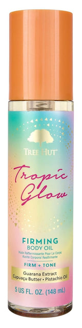 Tree Hut Tropic Glow Body Oil – Mood-Boosting Scented Hydration Oil for Stress Relief After a Long Day