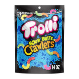 Trolli Sour Brite Crawlers Mini Gummy Worms – Chewy Sweet and Sour Snack for Playdates and School Treat Days