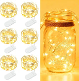 LUMIO Nightlight Replacement Fairy Lights 7ft – Flameless Battery LED Lights for Kids Sleepover, Sleep Training and Bedtime Routine