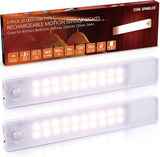 STAR-SPANGLED Under Cabinet Lighting Rechargeable, High CRI Closet Lighting That Shows True Outfit Colors, 2 Pack