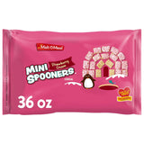Malt-O-Meal Strawberry Cream Mini Spooners Shredded Wheat Cereal, Dry-Handled Mini Spooner Squares for Picnics and Car Cup Holders, 36 OZ Resealable Cereal Bag