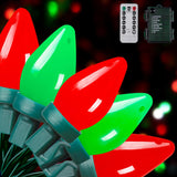 LumioGlow Battery Lights - No Flame No Smoke Holiday Lighting with 6hr Auto Shutoff