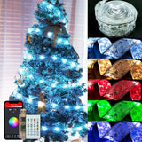 Luminosia Smart Ribbon – Cozy Living Room Aesthetic, Music Sync Holiday Tree Lighting