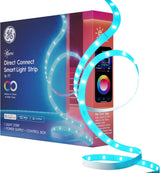 GE Cync Matter Compatible Light Strip – Intentional Living Room Backlight, Low Profile White Tunable Strip for Less Is More Aesthetic