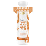 Dove Plant Milk Body Wash Coconut & Lychee – Gentle Moisturizing Cleanse for a Daily Wellbeing Ritual