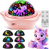 One Fire 96-Mode LED Projector Lamp – Cozy Bedroom Aesthetic Light for Unicorn and Mermaid Theme