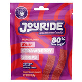 Joyride Sweets Sour Candy Strips – School Safe Lunchbox Surprise for Kids, Low Sugar Plant-Based Candy