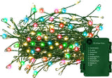 BrightGlow Boys and Girls Room Lights – Worry Free Nightlight for Playroom, Green Wire Hides in Wall Art
