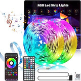 Govee RGB LED Strip Lights – Wake Up Light Alarm Feature for Morning Routine, Scheduled Ambient Strip for Bedroom and Home Office