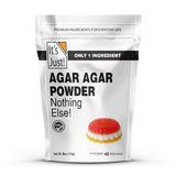 It's Just - Agar Agar Powder 6oz One Jar Agar Powder for Intentional Simple Living and Clean Recipe Design
