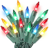 Brightown Christmas Mini Lights 21ft Green Wire – Romantic Indoor Lighting for Apartment Studio and Accent Wall