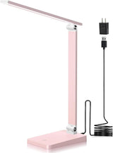 BrandName Study Lamp for College Dorm – USB Desk Light with Touch Dimmer, Small Footprint for Late-Night Studying