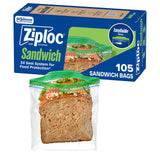 Ziploc Reusable Sandwich Bags for Simple Pantry Storage – One Bulk Box Replaces Constant Reorders