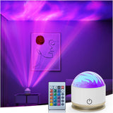 Bath Time Mood Light – Waterproof Mermaid Shower Projection Lamp for Self-Care Ritual