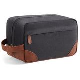 Vorspack Large Travel Toiletry Bag - Premium Father's Day Gift, Heavy-Duty Canvas Grooming Case for Frequent Flyers