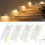 WILLED Warm White Stick On Lights – Safe Bedtime Lighting for Kids Room Playroom and Shared Spaces
