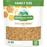 Cascadian Farm Organic Granola, Dark Chocolate Almond – Non-GMO Whole Grain Topping for Post-Workout Smoothie Bowls