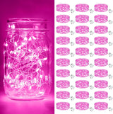 btfarm Battery Fairy Lights 30 Pack – 1.5V Low Voltage Waterproof LED String Lights, Worry-Free Alternative to Candles for Bedroom and Bath, Warm White
