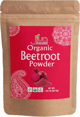 Jiva Organics Beet Root Powder 1.25 LB Bulk – Child-Safe Plant-Based Color for Homemade Snacks and Party Treats