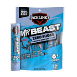 Jack Link's x MrBeast Zero Sugar Mini Beef Sticks – MrBeast Fan Gift Bundle for Birthday Parties, 12 Beef Sticks