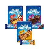 Pure Protein Bar Variety Pack – 20g Protein Snacks for Clean Eating, Joint Health, and Balanced Nutrition Habits