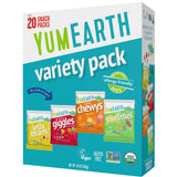 YumEarth Organic Candy Variety - Allergy Friendly Snacks for Birthday Parties and Playdates, Individually Wrapped Box