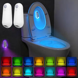 Motion Sensor Toilet Light for Toddlers – Safe Nighttime Potty Training, Splash-Proof Rechargeable Light