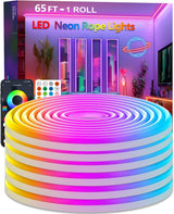 Valentines Day Gift for Couples – Romantic Music Sync Neon Strip Light