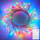 Brightown LED String Lights with 6 Hour Auto Timer – Smoke Free Fireless Decorative Lighting for Sleep and Overnight Ambiance