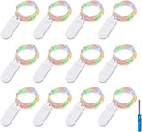 Aurora Glow Simple LED String Lights – Less-is-More Ambient Lighting for Neutral Spaces, 6-Pack Warm White