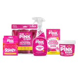Stardrops The Pink Stuff Bathroom Cleaning Kit – Spa-Style Reset for the Master Bath, Rhubarb Scent for a Wind-Down Routine